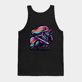 Ninja Mystical Warrior Unicorn Tank Top